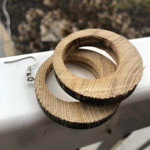 Earrings from baseball bat